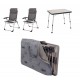 KIT FAUTEUIL + TABLE COMPACT - SPECIALE FOURGON ET PETIT ESPACE - MARQUE CRESPO