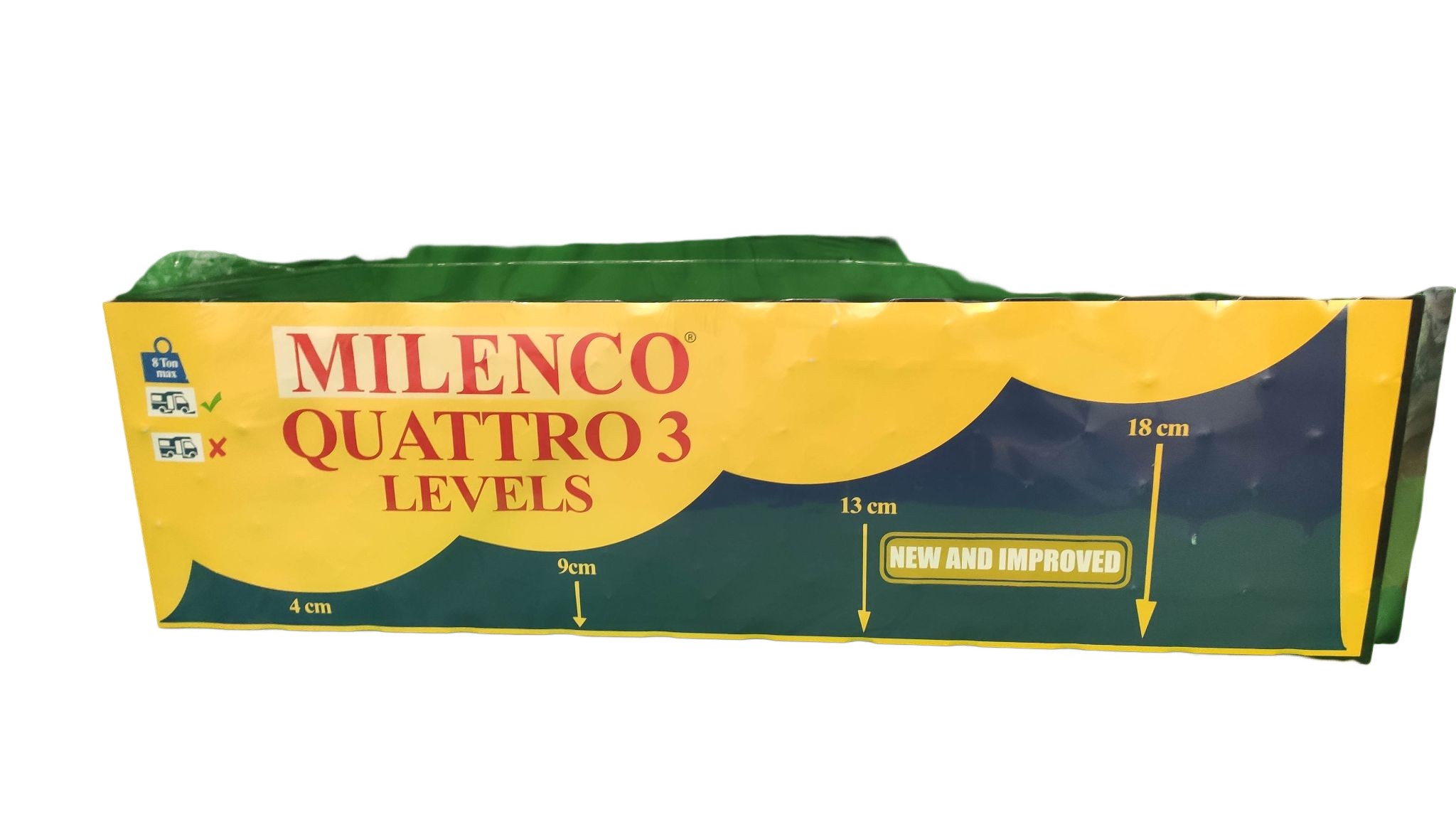 Cales QUATTRO version 3,8 Tonnes la paire AVEC HOUSSE - MILENCO