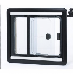 Baie double vitrage acrylique S4P 1300 x 550