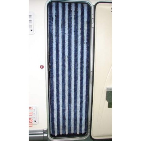 Rideau chenille gris/blanc :achat accessoires camping Loisirsnet Rideau chenille gris/blanc :achat accessoires camping Loisirsnet